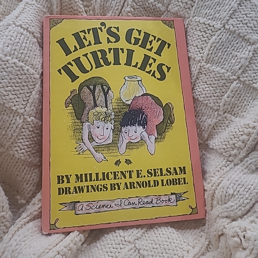 Let's Get Turtles  A Science I Can Read Book 1965  Hardcover  M Selsam Vintage